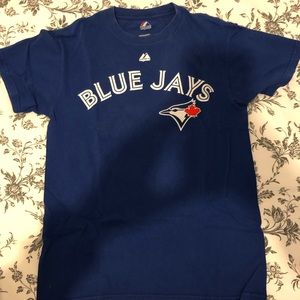 Blue jays majestic t shirt - Lawrie